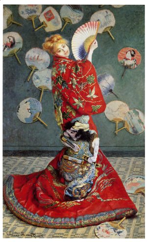 Claude Monet - La Japonaise (or Camille Monet in Japanese Costume)