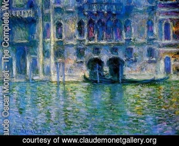 Claude Monet - Palazzo da Mula at Venice