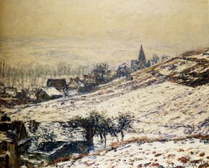 Claude Monet - Winter At Giverny 2