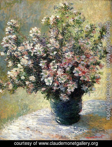 Claude Monet - Vase Of Flowers
