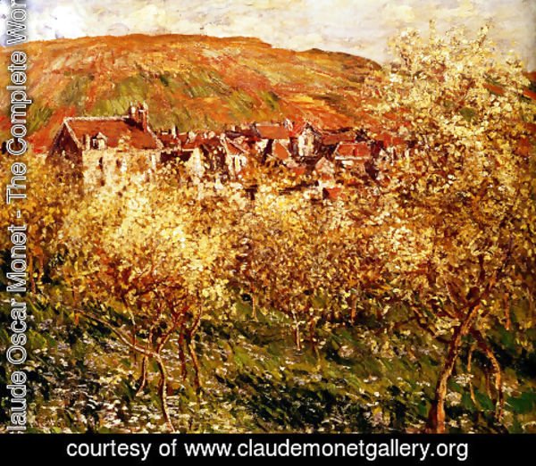 Claude Monet - Apple Trees In Blossom