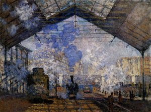 Claude Monet - The Gare Saint-Lazare