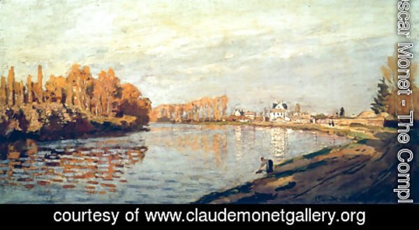 Claude Monet - The Seine At Argenteuil 3