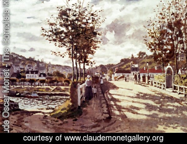 Claude Monet - The Seine At Bougival 2