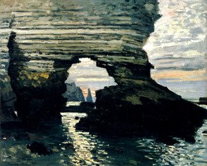 Claude Monet - La Porte D'Amount, Etretat
