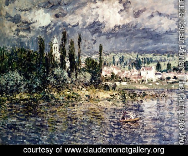 Claude Monet - Landscape With Thunderstorm