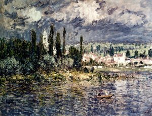 Claude Monet - Landscape With Thunderstorm