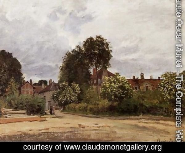 Claude Monet - Argenteuil, the Hospice