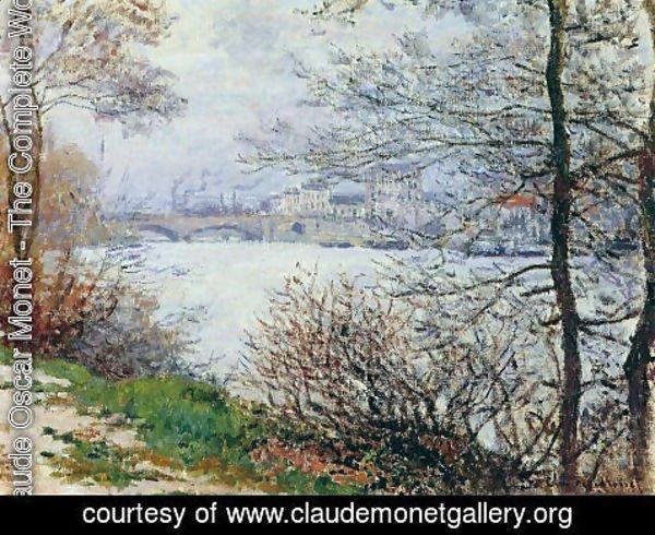 Claude Monet - The Banks of the Seine, Ile de la Grande-Jatte