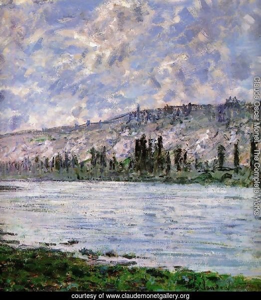 The Seine at Vetheuil (detail)