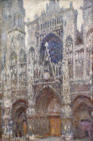 Rouen Cathedral, the Portal, Grey Weather