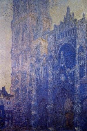 Claude Monet - Rouen Cathedral, the Portal and the tour d'Albane, Morning Effect