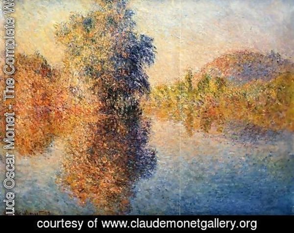 Claude Monet - Morning on the Seine 3