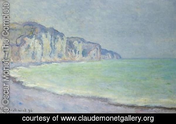 Claude Monet - Cliff at Pourville