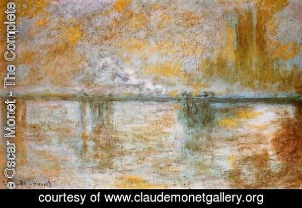 Claude Monet - Charing Cross Bridge III