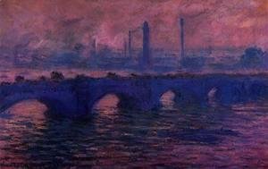 Claude Monet - Waterloo Bridge, Overcast Weather I