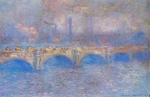 Claude Monet - Waterloo Bridge, Sunlight Effect I