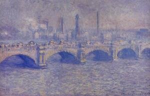 Claude Monet - Waterloo Bridge, Sunlight Effect II