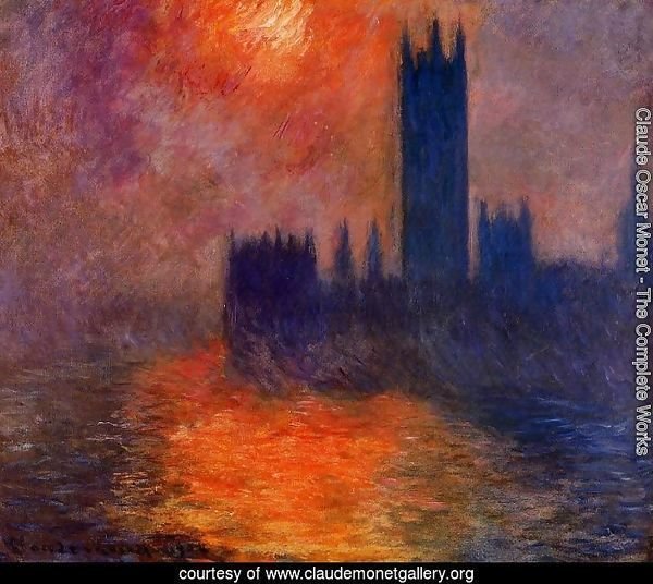 Houses of Parliament, Sunset I