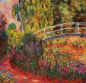 Claude Monet - Water-Lily Pond, Water Irises