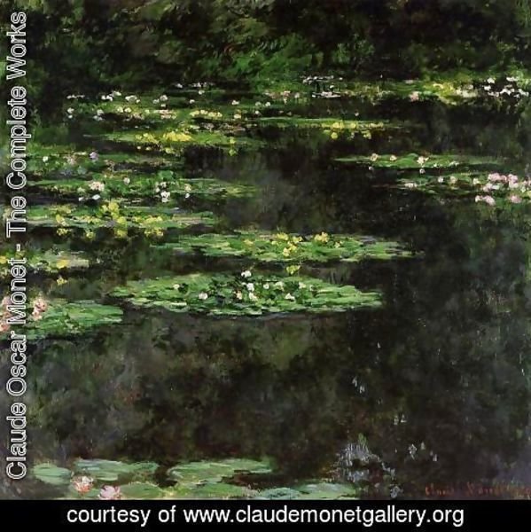 Claude Monet - Water-Lilies V