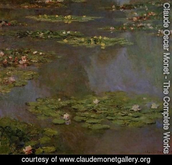 Claude Monet - Water-Lilies X