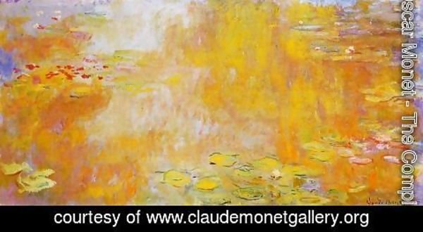 Claude Monet - The Water-Lily Pond V
