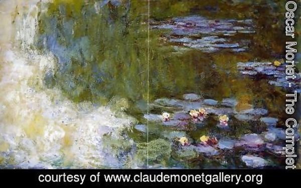 Claude Monet - The Water-Lily Pond XII