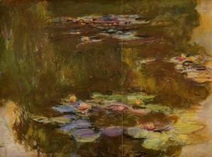 Claude Monet - The Water-Lily Pond (right side)
