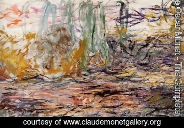 Claude Monet - Water-Lilies (left half)