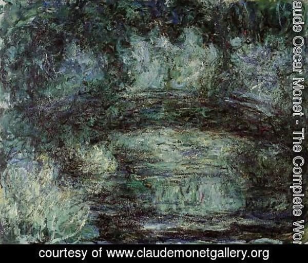 Claude Monet - The Japanese Bridge I