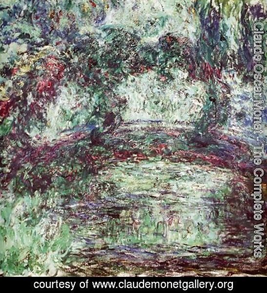 Claude Monet - The Japanese Bridge II