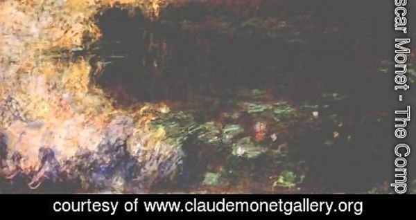 Claude Monet - Reflections of Clouds on the Water-Lily Pond (tryptich, right panel)