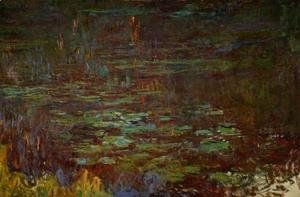 Claude Monet - Sunset (right half)