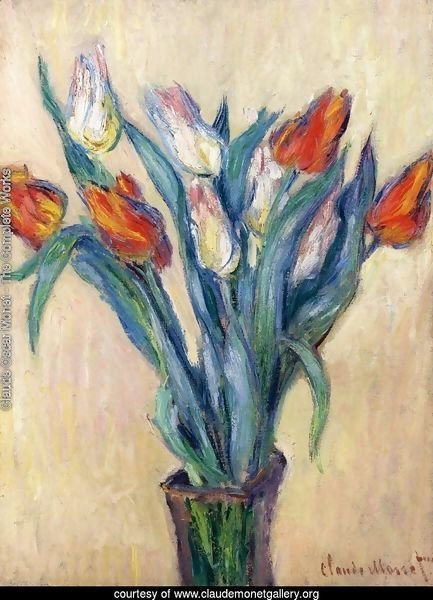 Vase of Tulips I
