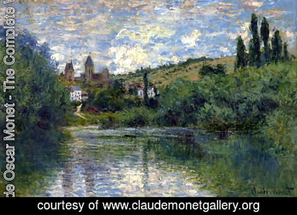 Claude Monet - View of Vetheuil I