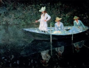 Claude Monet - In The Rowing Boat