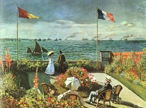 Claude Monet - Terrace at St Adresse