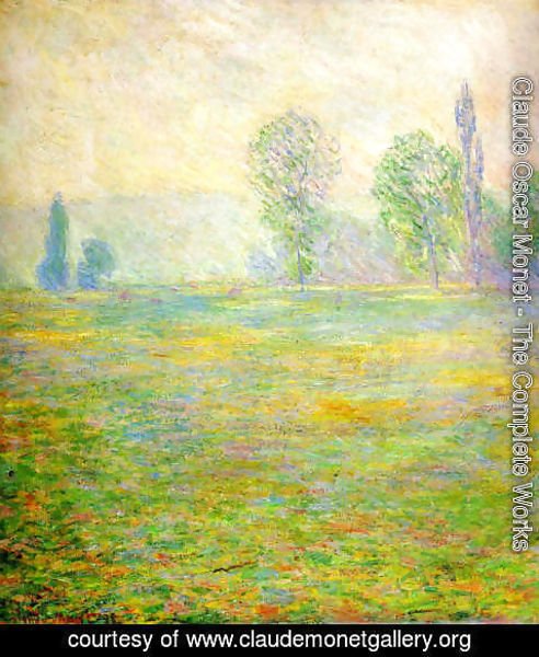 Claude Monet - Meadows at Giverny