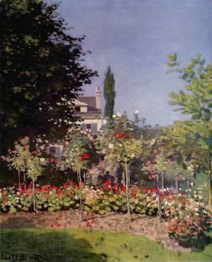 Claude Monet - Garden in Flower