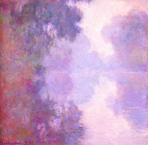 Claude Monet - Misty morning on the Seine