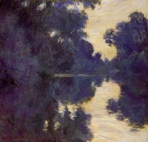 Claude Monet - Morning on the Seine 1