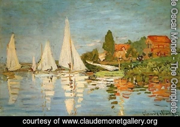 Claude Monet - Regatta at Argenteuil 1
