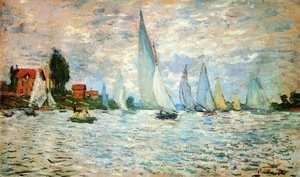 Claude Monet - Regatta at Argenteuil 2