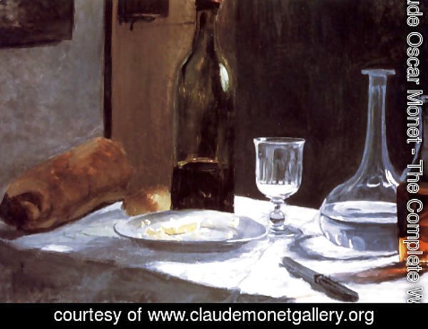 Claude Monet - Still Life With Bottles 1859