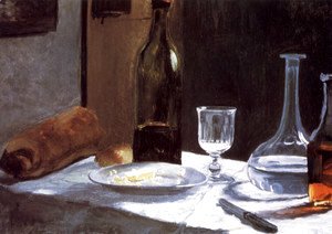 Claude Monet - Still Life With Bottles 1859