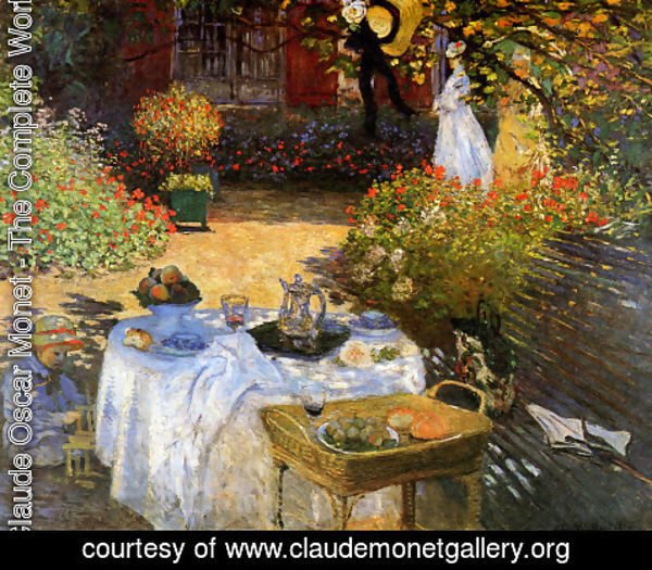 Claude Monet - The Afternoon Meal