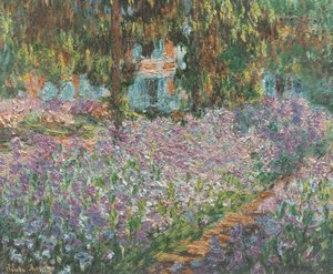Claude Monet - The Artist's Garden at Giverny