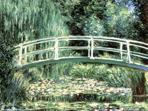 Claude Monet - The bridge