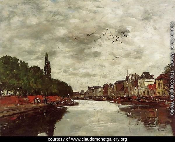 A Canal near Brussels 1871